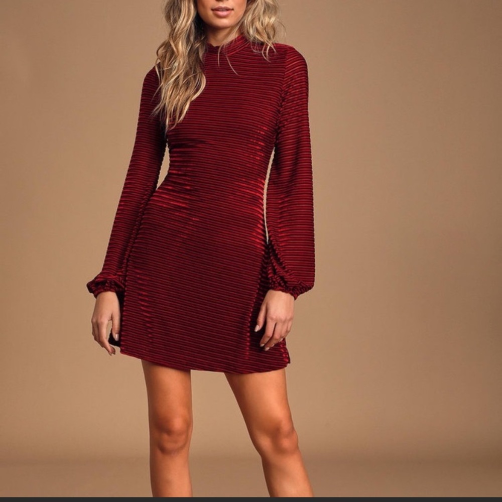 Lulus Ticket to Chic Mini Dress